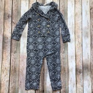 Kate Quinn The Woods Beluga Batik Skinny Lounge Jumpsuit